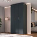 Ver imagem 1 de Guarda Roupa Ravi Mdf 3 Portas 2 Gavetas 120,5x232,2cm Grafitto 1120