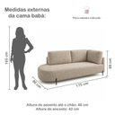 Ver imagem 3 de Cama Babá Infantil Orgânica Lado Esquerdo para Quarto de Bebê Afeto