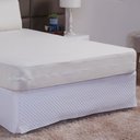 Ver imagem 2 de Capa de Colchão Viuva Solteirão 28cm com Zíper Malha Lisa 1 Peça:palha