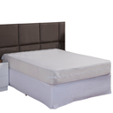 Ver imagem 3 de Capa de Colchão Viuva Solteirão 28cm com Zíper Malha Lisa 1 Peça:palha