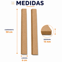 Ver imagem 2 de Suporte Invisível MDF para Cabeceiras e Painéis Mão Amiga - 500x60