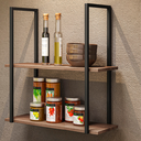 Ver imagem 2 de Prateleira Industrial Suspensa Multiuso Aurora Preta