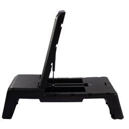 Banco Step Ajustável Academia Ahead Sports Preto - 1