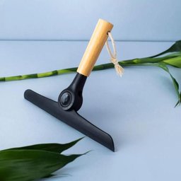 Rodo de Pia Dobrável com Cabo de Bambu Oikos:preto - 3