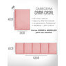 Kit 5 Módulos Cabeceira Cama Box Casal Estofada Modulada 1,50mx40cm - 9