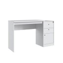 Ver imagem 3 de Escrivaninha Mesa Escritório 2 Gavetas 1 Porta Guaili Yescasa