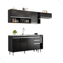 Ver imagem 7 de Cozinha Kit Modulado Maderatto 7 Portas 2 Gavetas 250cm