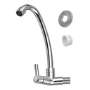 Ver imagem 4 de Torneira Cozinha Parede Bica Móvel ABS Cromado 1068 C-72:Prateado