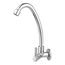 Ver imagem 1 de Torneira Cozinha Parede Bica Móvel ABS Cromado 1068 C-72:Prateado