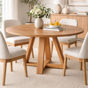 Ver imagem 3 de Mesa Donna Redonda 100% Madeira Maciça 90cm