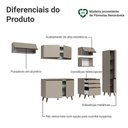 Ver imagem 4 de Armário de Cozinha Completa 300cm Crema Nice Madesa 05
