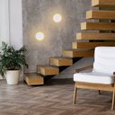 Ver imagem 1 de Arandela Led Mini Eclipse 3w Branco 3000k Quente Ip65 Gaya 3191 Mini Arandela Eclipse Branco Bivolt