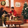 Árvore de Natal Pompom Verde com Neve Nevada Luxo Pequena 170 Galhos Cheia Premium Luvinco - 8
