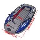 Ver imagem 4 de Bote Barco Inflavel Grande 4 Pessoas Intime Inflador Remo Praia Lancha Passeio Iate Jetski Mar Rio R