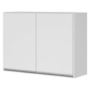 Ver imagem 7 de Kit Área de Serviço e Lavanderia com 02 Armários Aéreo 80cm e 60cm 100% MDF Branco - Abmaza Lux