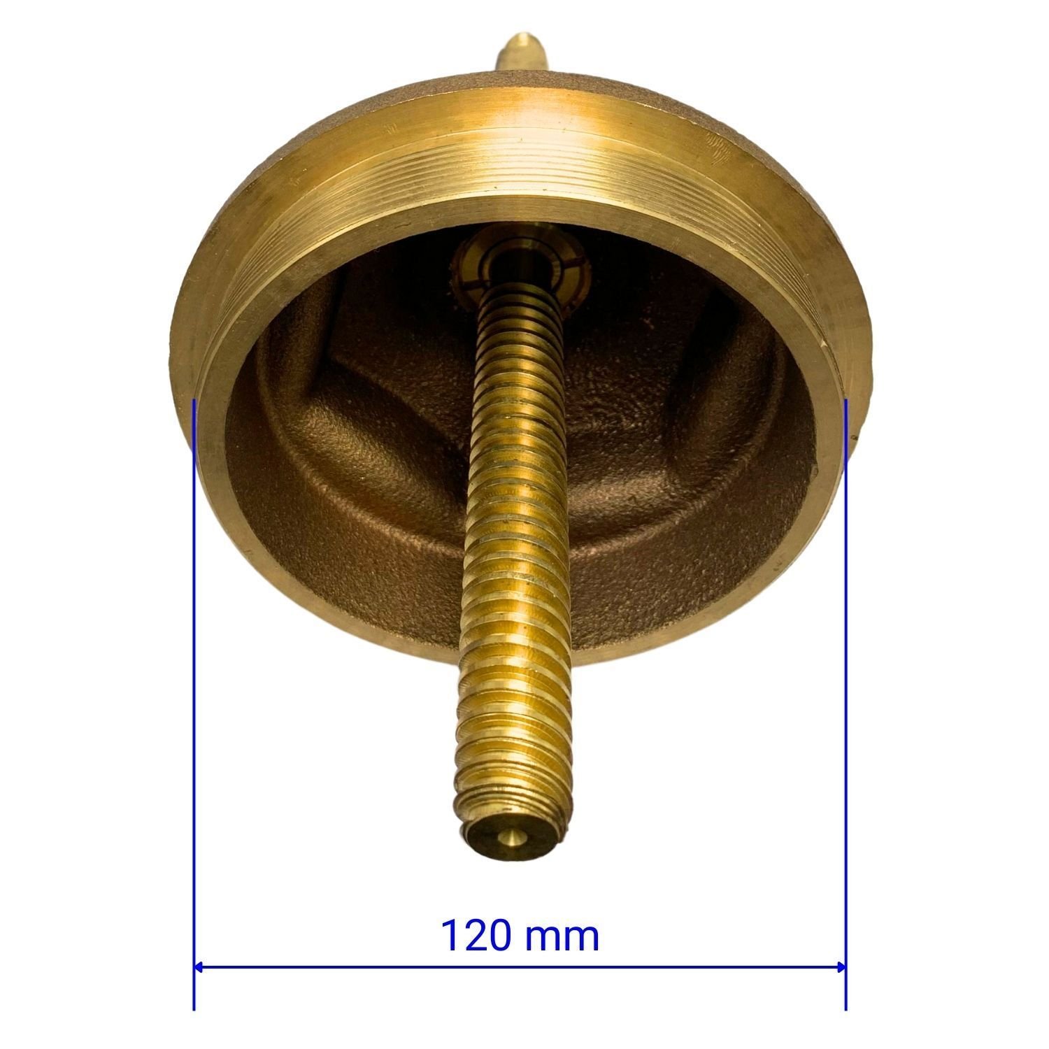 Castelo Registro Gaveta Deca Antigo 1502b 4" Acmf - 4307592 - 2