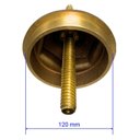 Ver imagem 2 de Castelo Registro Gaveta Deca Antigo 1502b 4" Acmf - 4307592