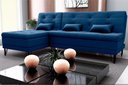 Ver imagem 2 de Sofá Cama com Chaise 3 Lugares 2,00 Mts Nice Matrix
