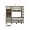 Ver imagem 4 de Cozinha Modulada Compacta 04 Peças 100% MDF com Torre Quente e Paneleiro Connect