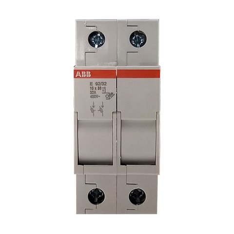 Base Fusível | 10x38mm 2 Polos 32A 690V | E92/32 | ABB