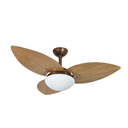 Ver imagem 1 de Ventilador de Teto Infinity Lótus Chocolate 3 Pás Freijó 110V+Controle 1025