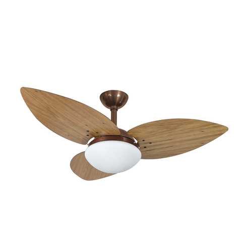 Ventilador de Teto Infinity Lótus Chocolate 3 Pás Freijó 110V+Controle 1025