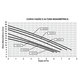 Bomba Residencial 1,5 220 60 Impulse - 8