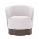 Ver imagem 2 de Poltrona Base Aço Serene Bouclé Cinza - Sallar Home