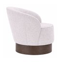 Ver imagem 3 de Poltrona Base Aço Serene Bouclé Cinza - Sallar Home