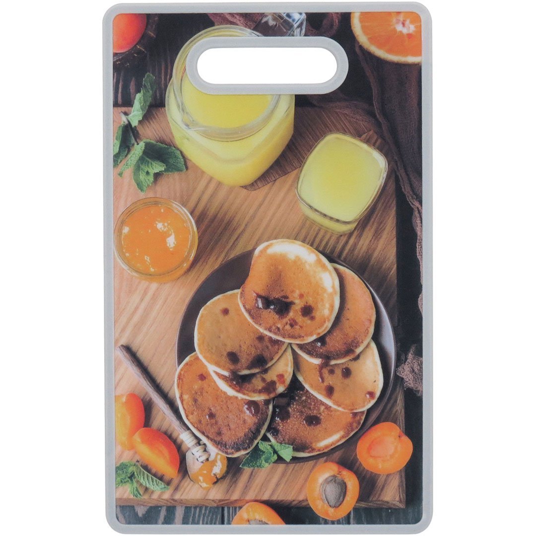 Tábua para Cortar Carne Frutas e Legumes Culinária 37x23cm