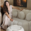 Ver imagem 6 de Sofá Namoradeira Concha Almofadas Redonda Larbelle Moveis