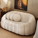 Ver imagem 1 de Sofá Namoradeira Concha Almofadas Redonda Larbelle Moveis