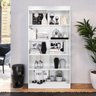 Estante para Livros 4 Prateleiras 183cmx94cm Magnólia Demolição Yescasa - 1