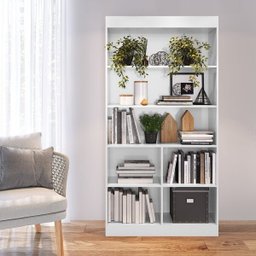 Estante para Livros 4 Prateleiras 183cmx94cm Magnólia Demolição Yescasa - 2