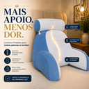 Ver imagem 4 de Travesseiro de Encosto Ergonômico Azul Royal