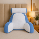 Ver imagem 2 de Travesseiro de Encosto Ergonômico Azul Royal