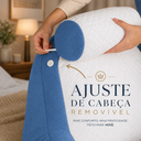 Ver imagem 3 de Travesseiro de Encosto Ergonômico Azul Royal