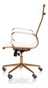 Ver imagem 3 de Cadeira de Escritório Giratoria Eames Branca -gold:red Gold