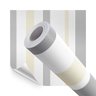 Papel de Parede Adesivo Lavavel Listrado Creme e Cinza 500x60cm - 1