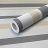 Papel de Parede Adesivo Lavavel Listrado Creme e Cinza 500x60cm - 7