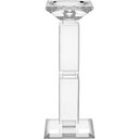 Ver imagem 2 de Castiçal 28x9x9cm Cristal Transp