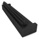 Ver mais imagens de Sofá Retrátil 6 Lugares 404cm 4 Módulos Nero com USB Couro Preto G52 - Gran Belo