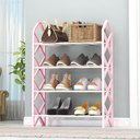 Ver imagem 3 de Sapateira Grande para 8 Pares Organizador Desmontável