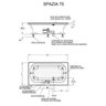 Banheira Hidromassagem Jacuzzi Spazia 75 1,70m x 75cm x 46cm - 06 Jatos - 4