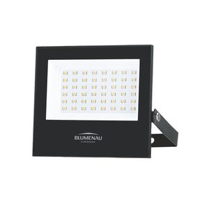 Refletor Blumenau 78503000 Led Pro 50w Ip66 Alumínio Quadrado 3000k