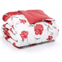 Edredom Cama Casal Microfibra Dupla Face Estampado Variados - 1