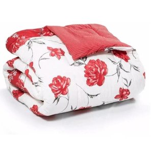 Edredom Cama Casal Microfibra Dupla Face Estampado Variados