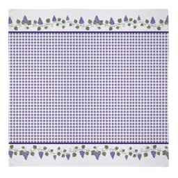Toalha de Mesa 4 Lugares (1,40m X 1,40m) - Uva - 1