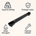 Ver mais imagens de Base Suporte com Rodinhas Ajustável Geladeira Fogão