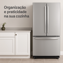 Ver imagem 3 de Base Suporte com Rodinhas Ajustável Geladeira Fogão